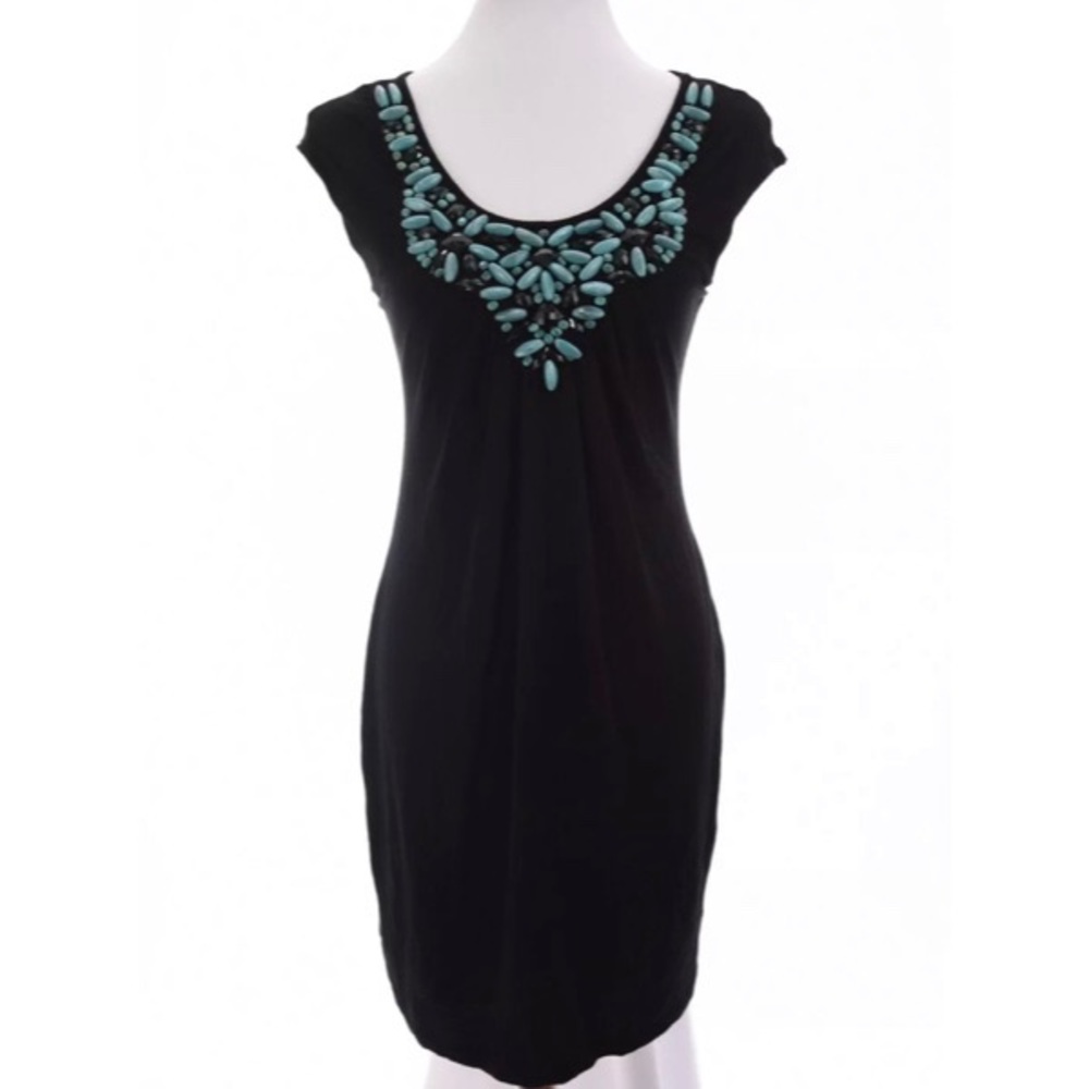 Bordeaux Anthropologie Shift Dress Sz M in very good condition